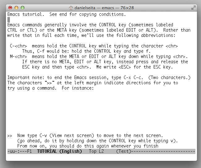 download emacs for mac tutorial
